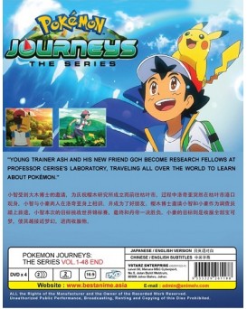 ENG DUB * POKEMON JOURNEYS : THE SERIES VOL.1-48 END